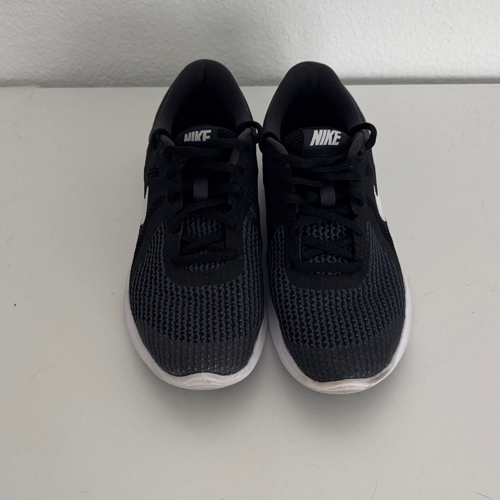 Nike Kids Black and White Sneakers